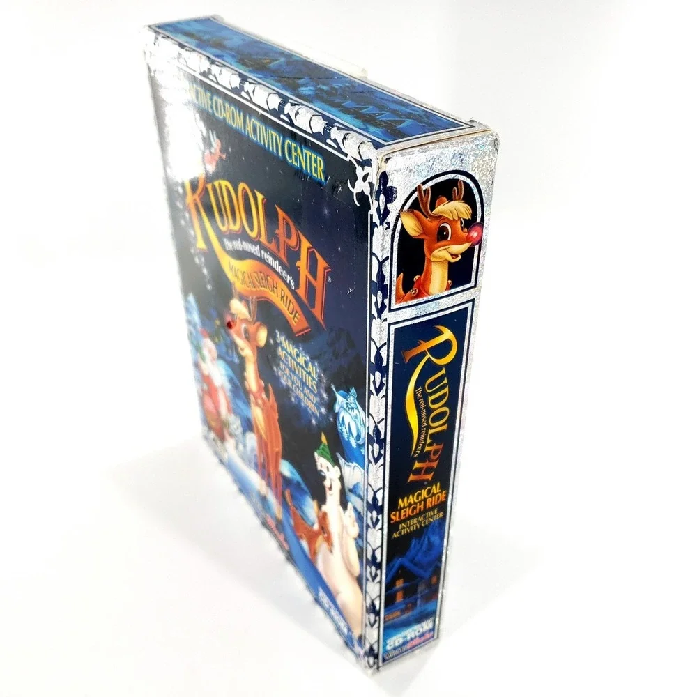 Rudolph The Red-Nosed Reindeer Magical Sleigh Ride PC Windows 95/Mac New Sealed